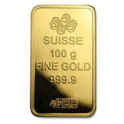 100 gram Gold Bar Pamp Suisse Certipack