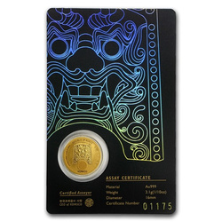 Chiwoo Cheonwang 1/10 oz Oro 2018 (Negro)