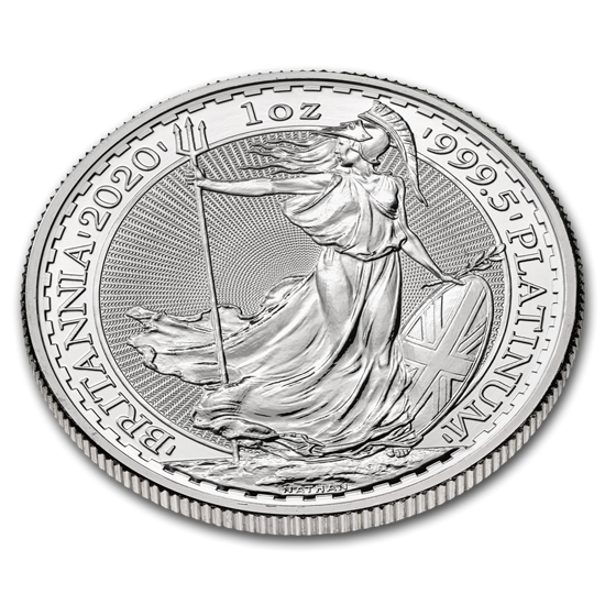 Britannia 1 uncia platina 2020