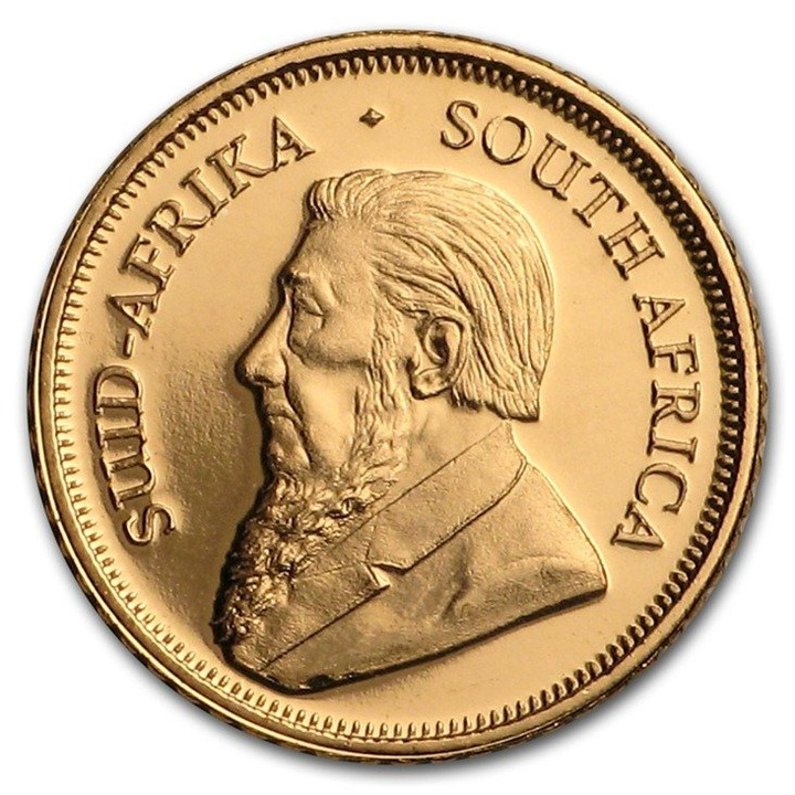 Krugerrand 1/50 once d'or 2017 (50e anniversaire)