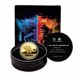 Niue: Godzilla 1 oncia d'oro 2021