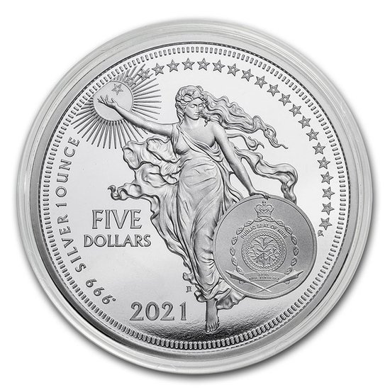 Icons of Inspiration - Galileo 1 oz Plata 2021