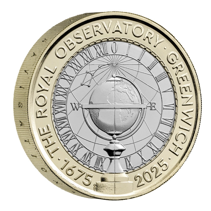 350 Years of the Royal Observatory, Greenwich Cupro-Nickel 2025