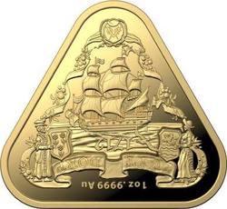 Treasure Shipwrecks: Zuytdorp 1 oncia d'oro 2020