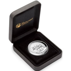 Australian Kangaroo 1 oz Silver 2011 High Relief