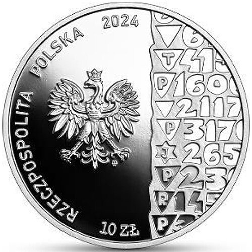 Ofiarom obozu koncentracyjnego Stutthof 10 zł Srebro 2024 Proof