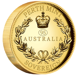 Sovrano australiano 50 AUD 2021 Proof High Relief Piedfort Coin
