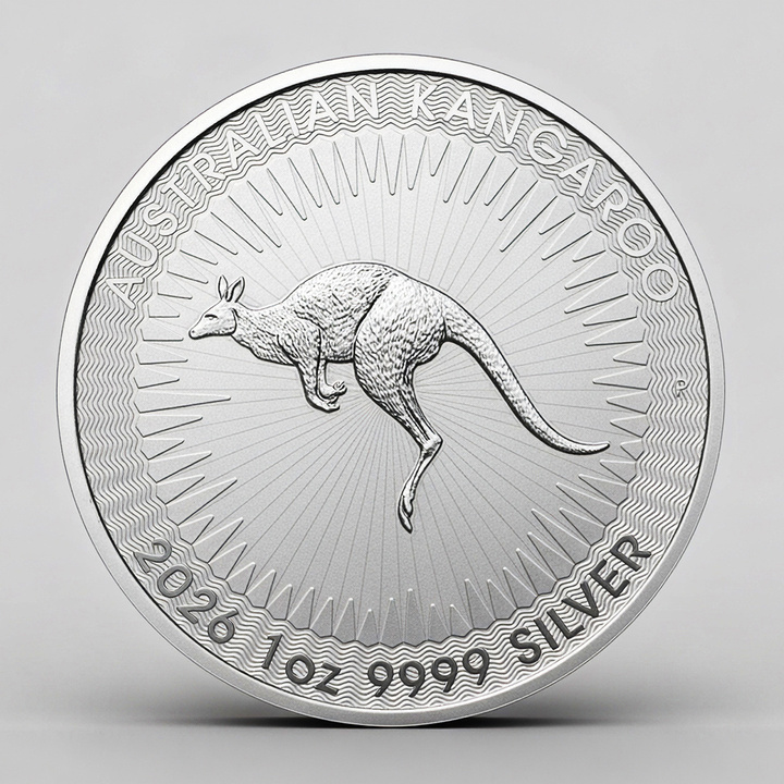 Australský Klokan 1 unce Stříbro 2026