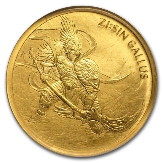 ZI:SIN Gallus 1/10 unce zlata 2017