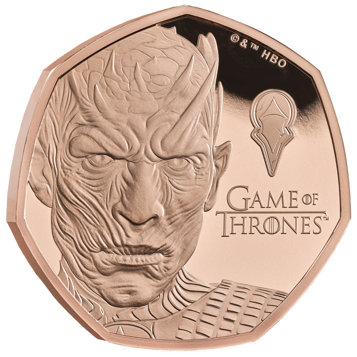 Gold Coin Game of Thrones - Ice 50p Gold 2026 Proof