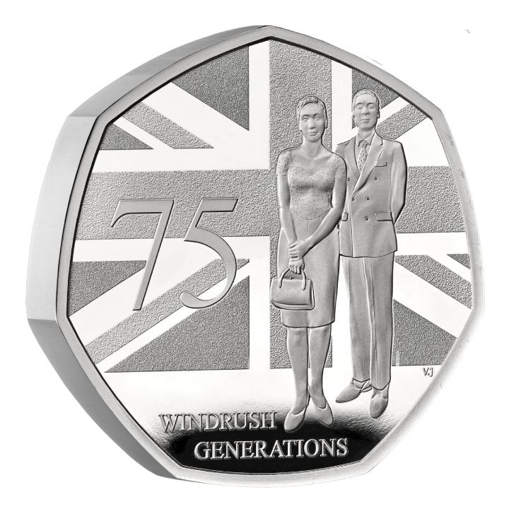 5 érme szett Nagy-Britannia ezüst 2023 Proof Piedfort emlékérme