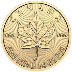 Canadian Maple Leaf 1 gram Gold 2024