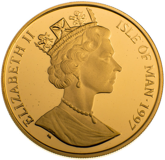 Isle of Man: 3-Coin Set Millennium 2000