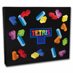 Niue: Tetris 1 oz Silber 7-Coin Tetrimino Shapes Set 2023