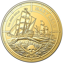 Pirate Queens: Mary Read 1 oz Gold 2022