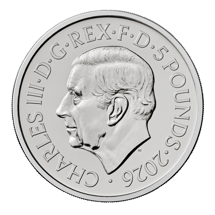 Portraits of Queen Elizabeth II – The Second Effigy £5 Copper-Nickel 2026