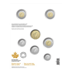 Set Canada National Indigenous Peoples - Card suvenir comemorativ de colecție 7 monede 2023
