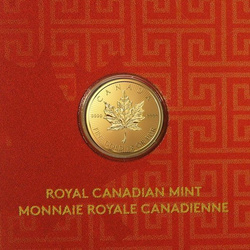 Canadian Maple Leaf 1 gram Gold Random Year