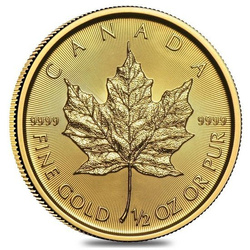 Canadian Maple Leaf 1/2 oz Gold 2020