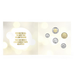 Canada: Holiday Gift 5 Coins Silver 2023 Set