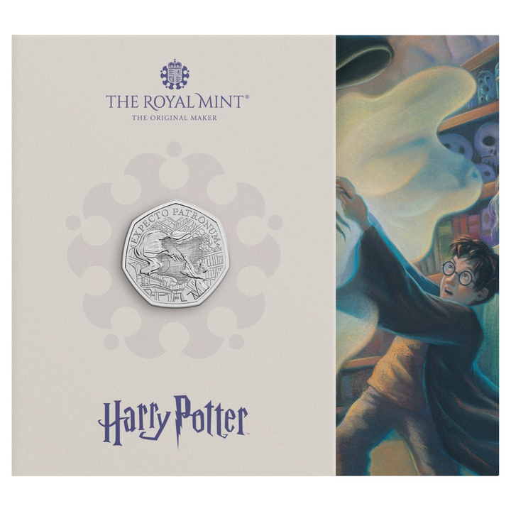 Harry Potter: A patrónus 50 penny réz-nikkel 2025