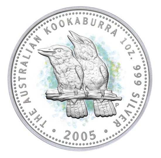 Münzset Koala Kookaburra Känguru 2005 PROOF