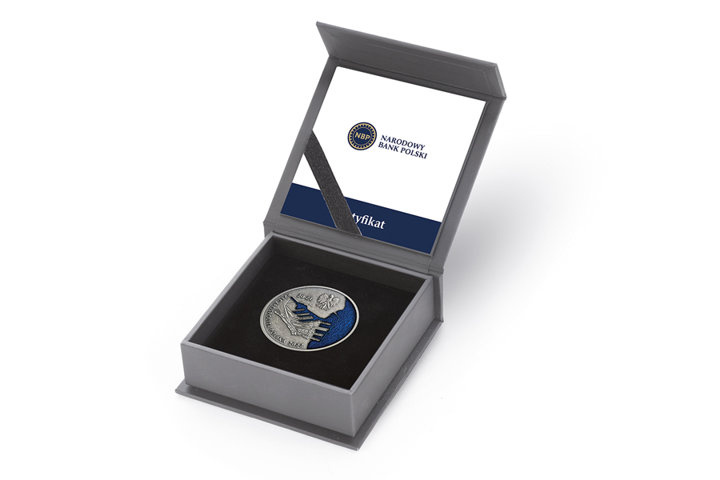 100th Anniversary the port of Gdynia coloured 20 PLN Silber 2022