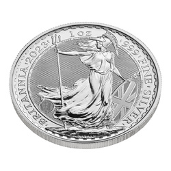 Britannia - Reina Isabel II 1 oz Plata 2023