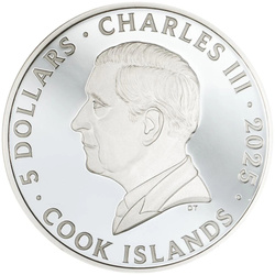 Cook Islands: Seven Deadly Sins – Wrath kolorowany 1 uncja Srebra 2025 Proof 