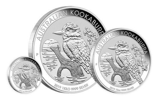 Kookaburra 1000 gramów Srebra 2019