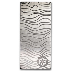 Niue: Star Wars - Mandalorian Beskar Bar 10 oz Silber 2024 Antiqued