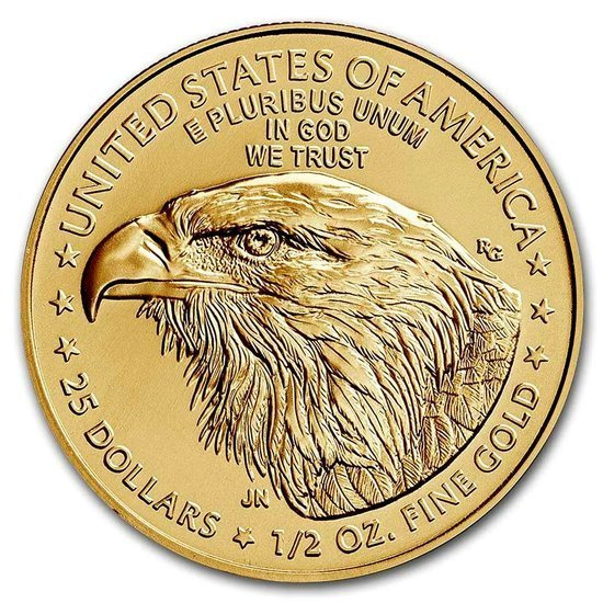 American Eagle 1/2 oz Oro 2021 Tipo 2