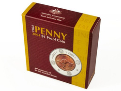 40th Anniversary of the last Australian Penny 2004 Proof