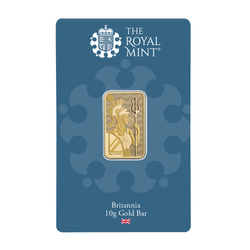 The Royal Mint- Zlatá slitina Britannia 10 gramů