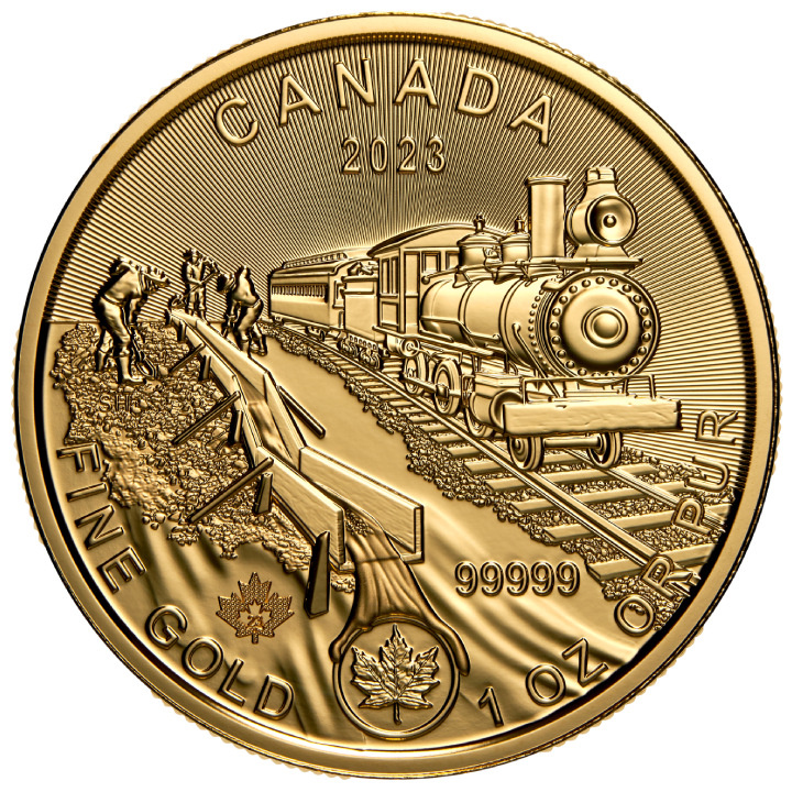 Canada Klondike: Gorączka Złota - Passage for Gold 1 uncja Złota 2023 Uszkodzony Certipack