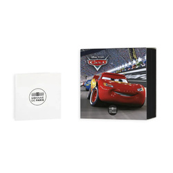 Moneda de Plata Disney - Cars coloreada 10 Euro 2026 Proof