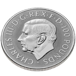 Le bestie reali dei Tudor: L'unicorno di Seymour 1 oncia di platino 2024