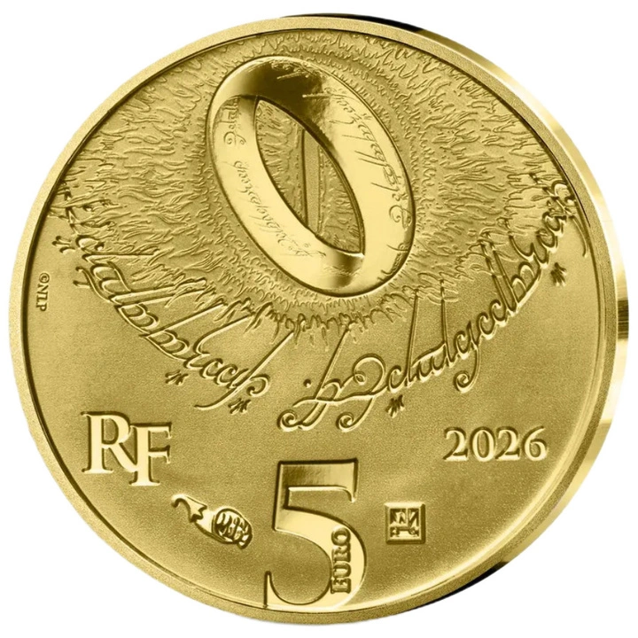Złota Moneta Lord of the Rings 0,5g Złota Proof 2026