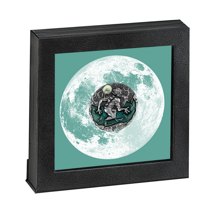 Niue Înecat colorat 2 oz argint 2022 High Relief Antiqued Coin