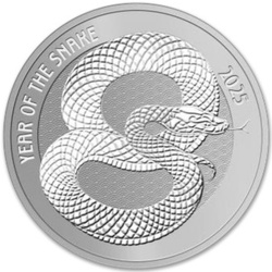 PAMP Year of the Snake 1 oz Silber 2025 Round