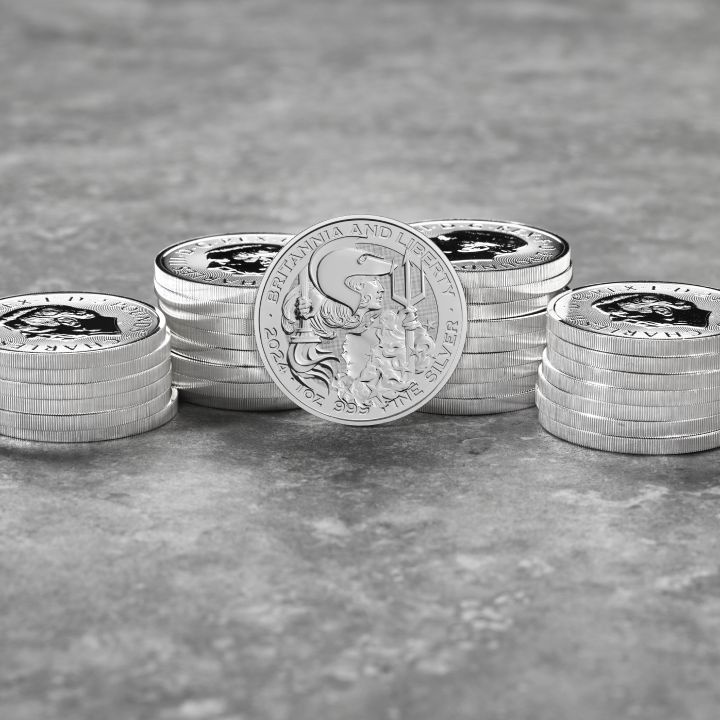 Britannia and Liberty 1 oz Silver 2024