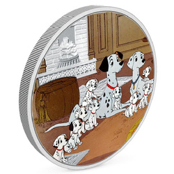 Niue: Disney Mickey Mouse - Aim High colorato 1 oncia d'argento 2020 Proof