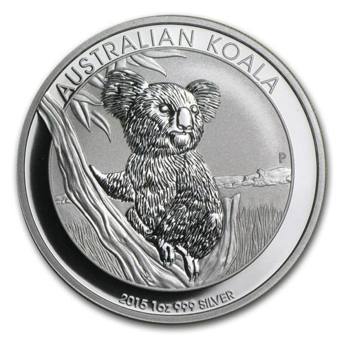Koala 1 uncia ezüst 2015