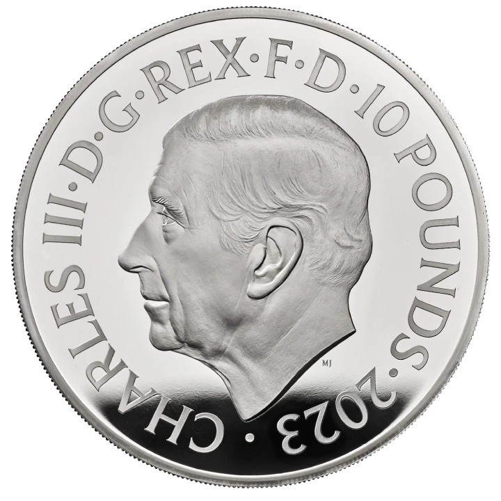 Harry Potter: Colegio Hogwarts de Magia y Hechicería 5 oz Plata 2023 Proof