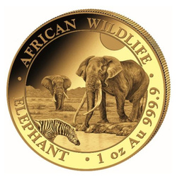 African Wildlife: Elephant 1 oz Gold 2026