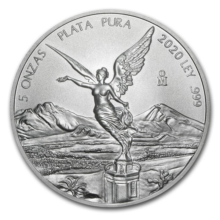 Mexican Libertad 5 oz Silver 2020