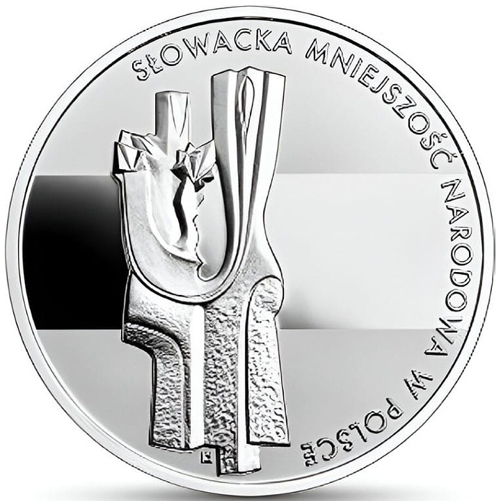 Slovak national minority in Poland 10 PLN Silver 2024 Proof