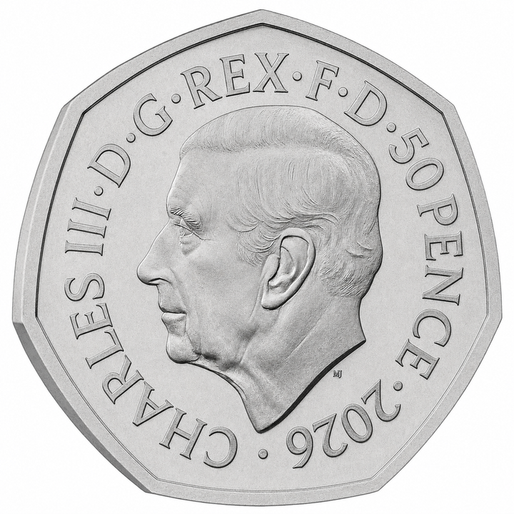 Cupro-Nickel Coin Game of Thrones - Fire 50p 2026