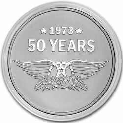 Niue : Aerosmith 50e anniversaire 1 once d'argent 2023
