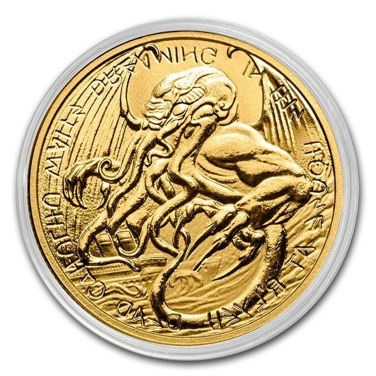 The Great Old One: Cthulhu 1 oncia d'oro 2021